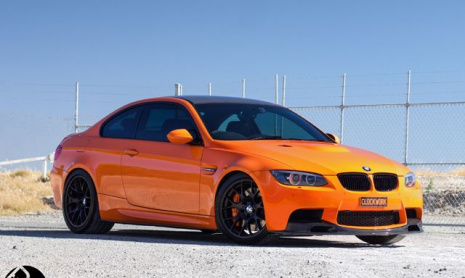 Огненный BMW M3 E92 – настоящий «заводной апельсин»